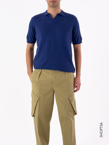 Polo maniche corte filo cotone