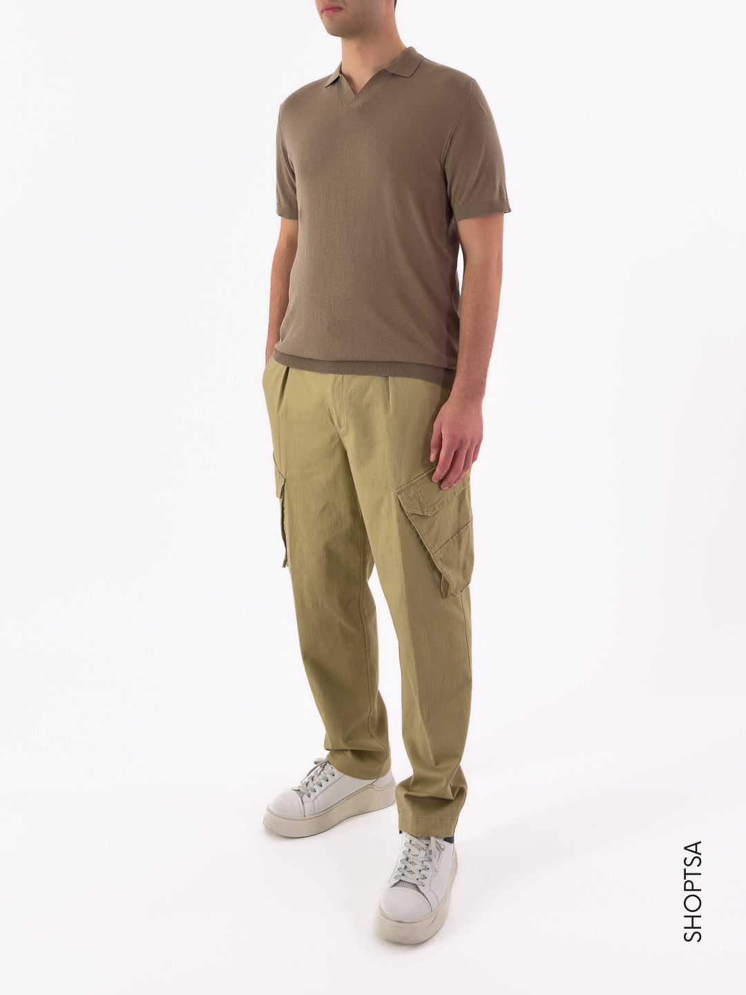 Polo maniche corte filo cotone