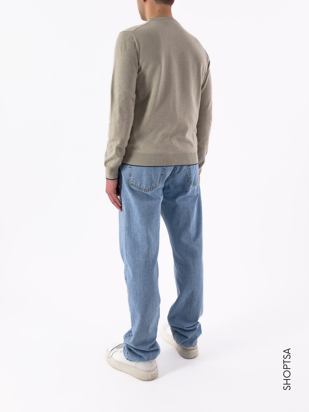 Maglione girocollo in cotone