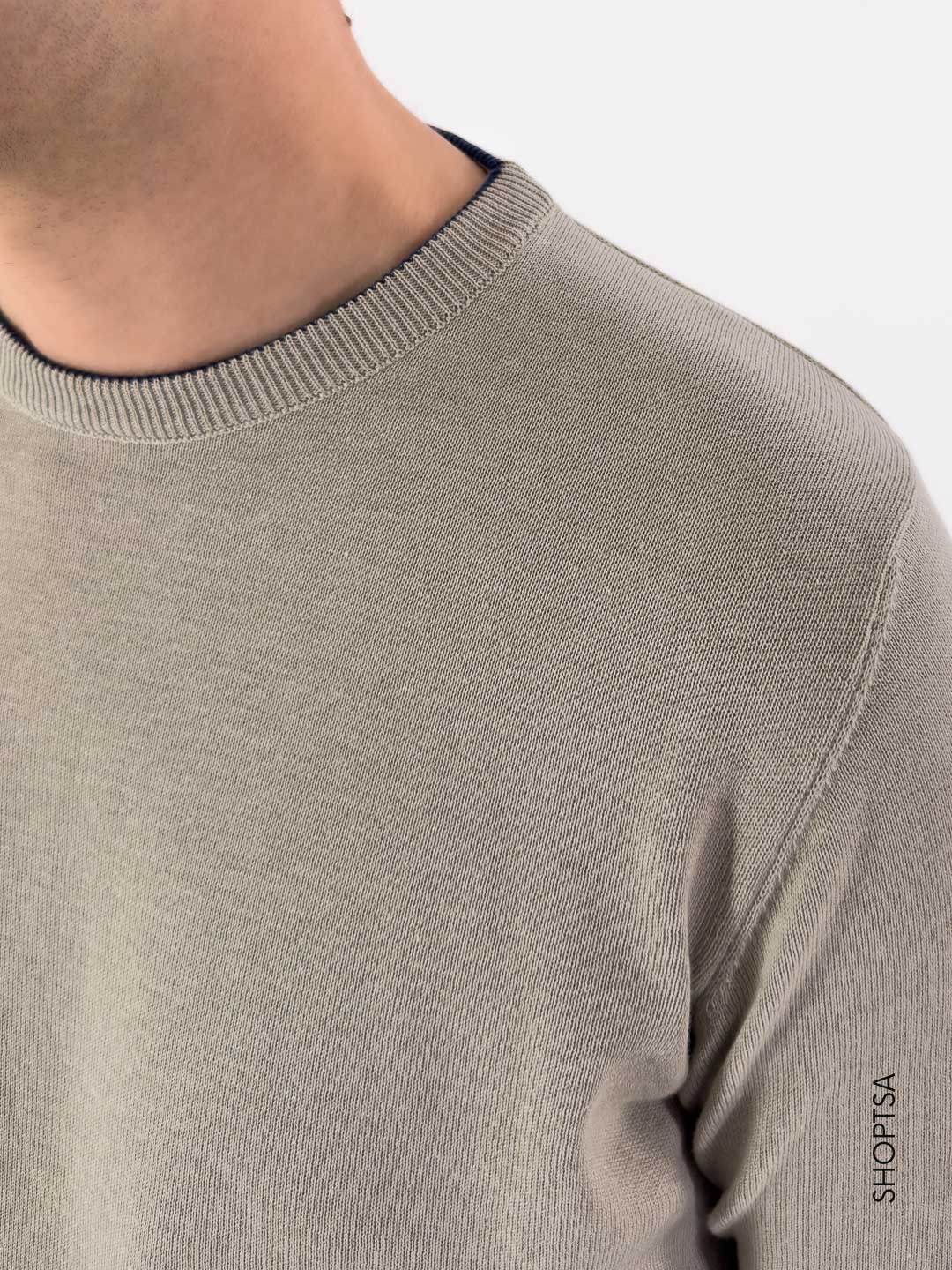 Maglione girocollo in cotone