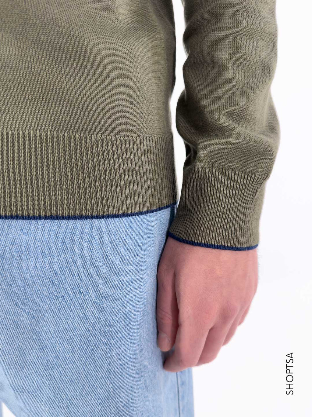 Maglione girocollo in cotone