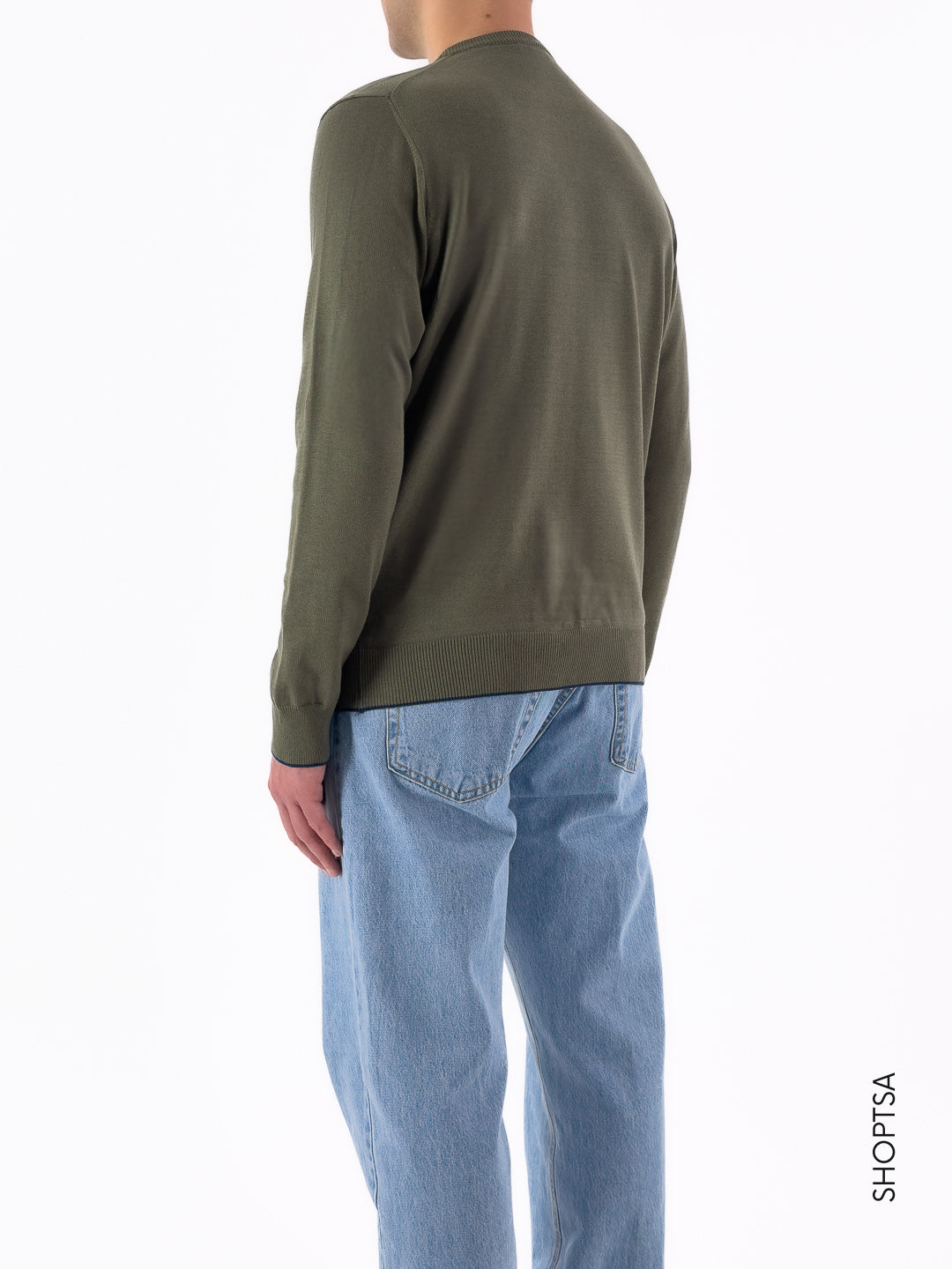 Maglione girocollo in cotone