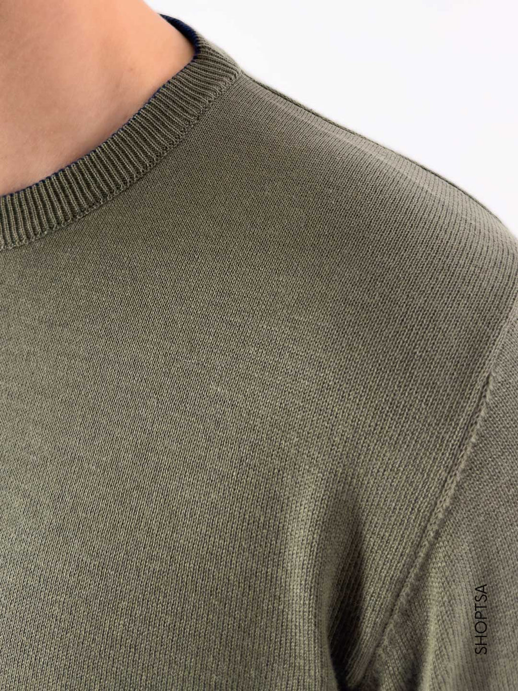 Maglione girocollo in cotone