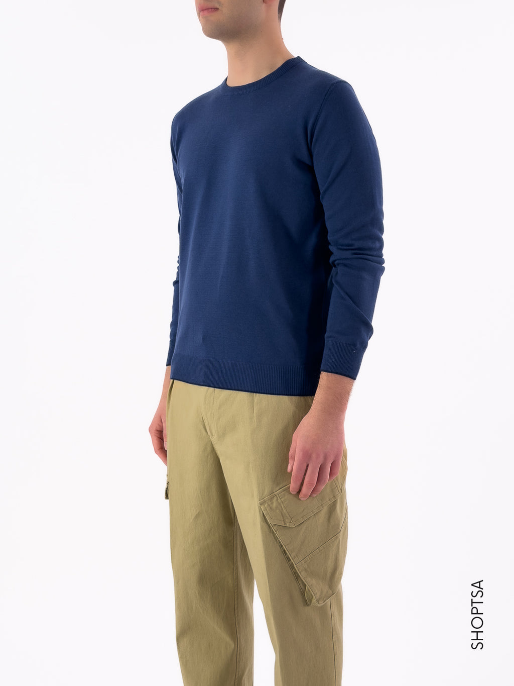 Maglione girocollo in cotone