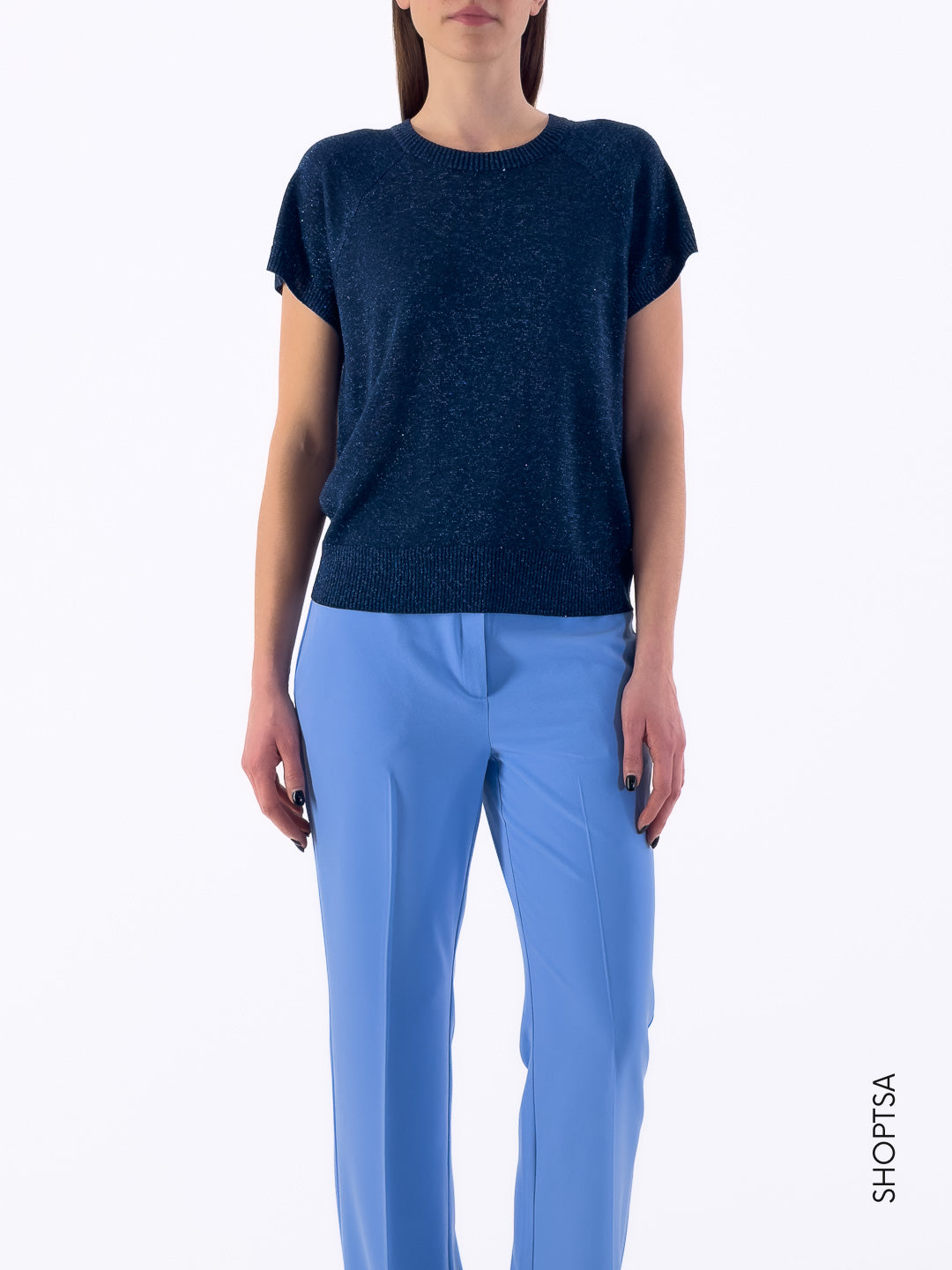 Maglia in filo lurex 705324 - Numph - shopTSa