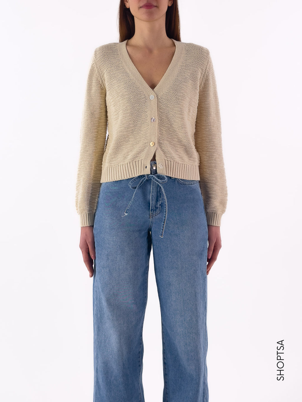 Cardigan in cotone 704448 - Numph - shopTSa