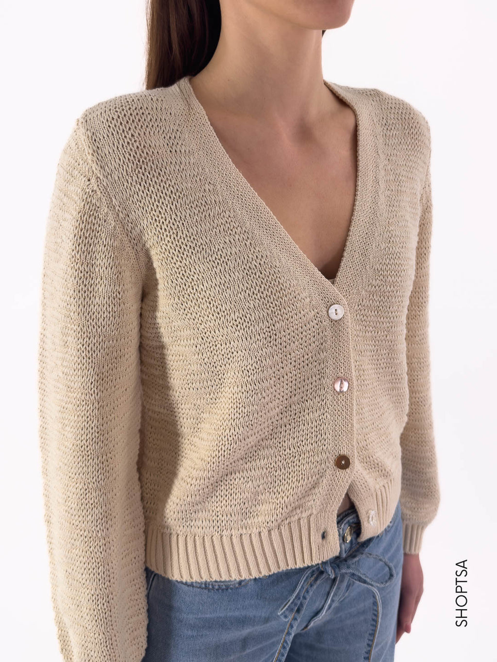 Cardigan in cotone 704448 - Numph - shopTSa