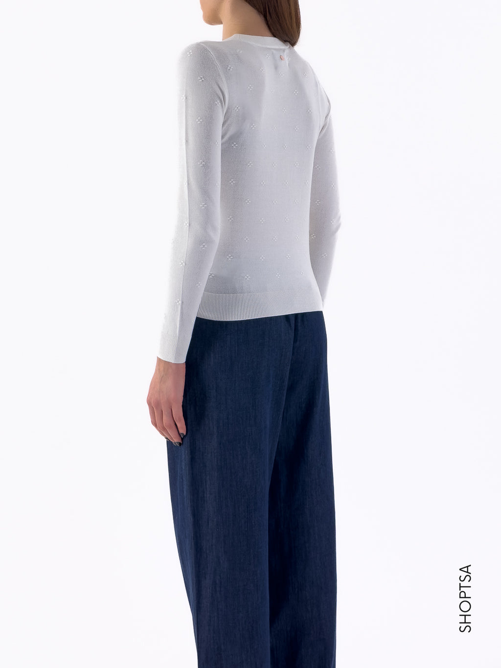 Maglioncino leggero bianco - Numph - shopTSa