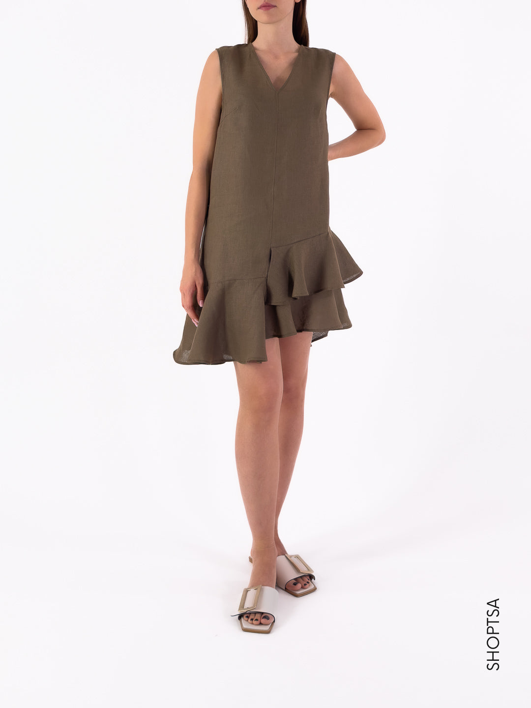 Abito corto can balza Td3067 - Vicolo - shopTSa
