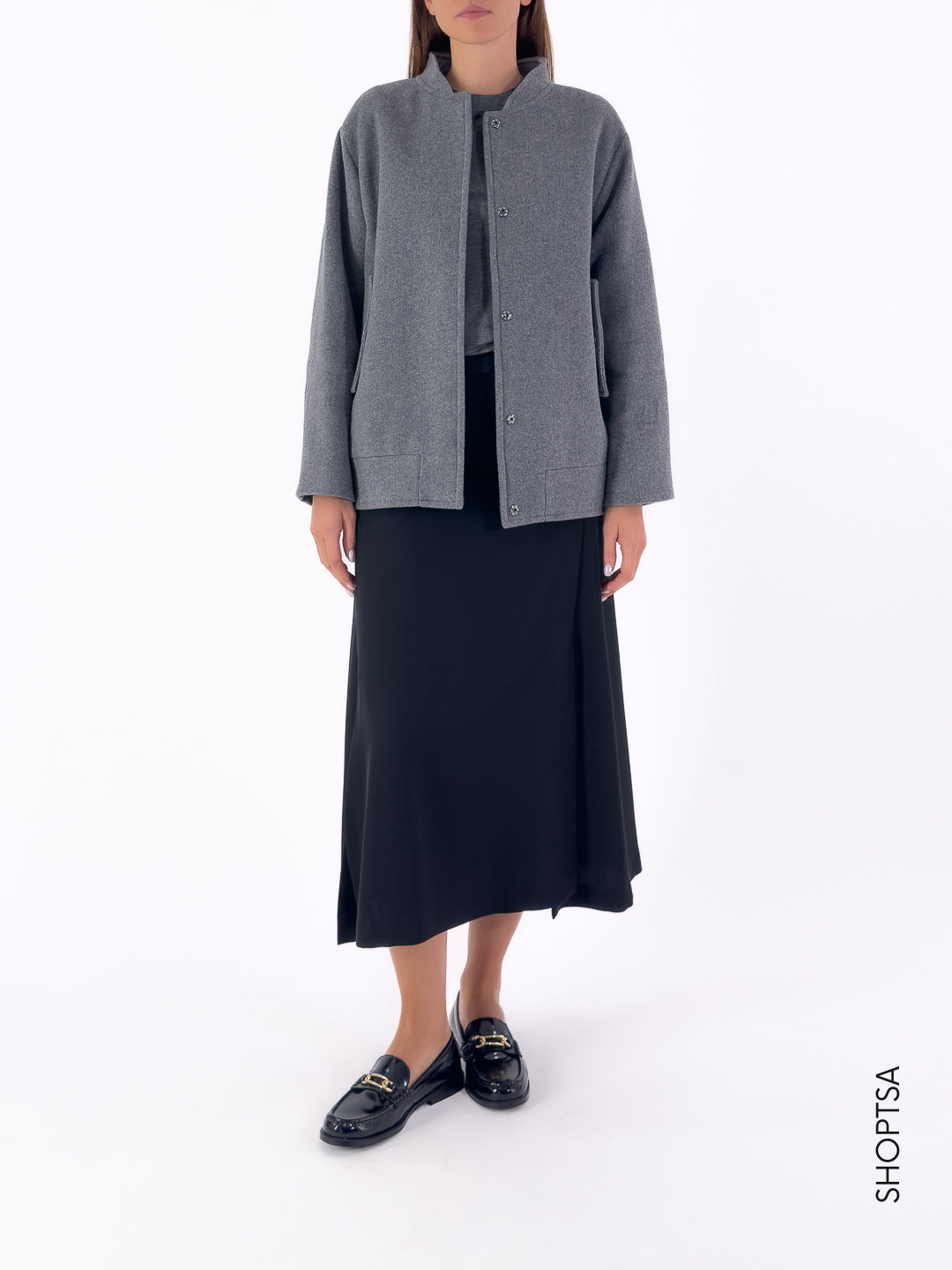 Cappotto bomber lana NOTATION