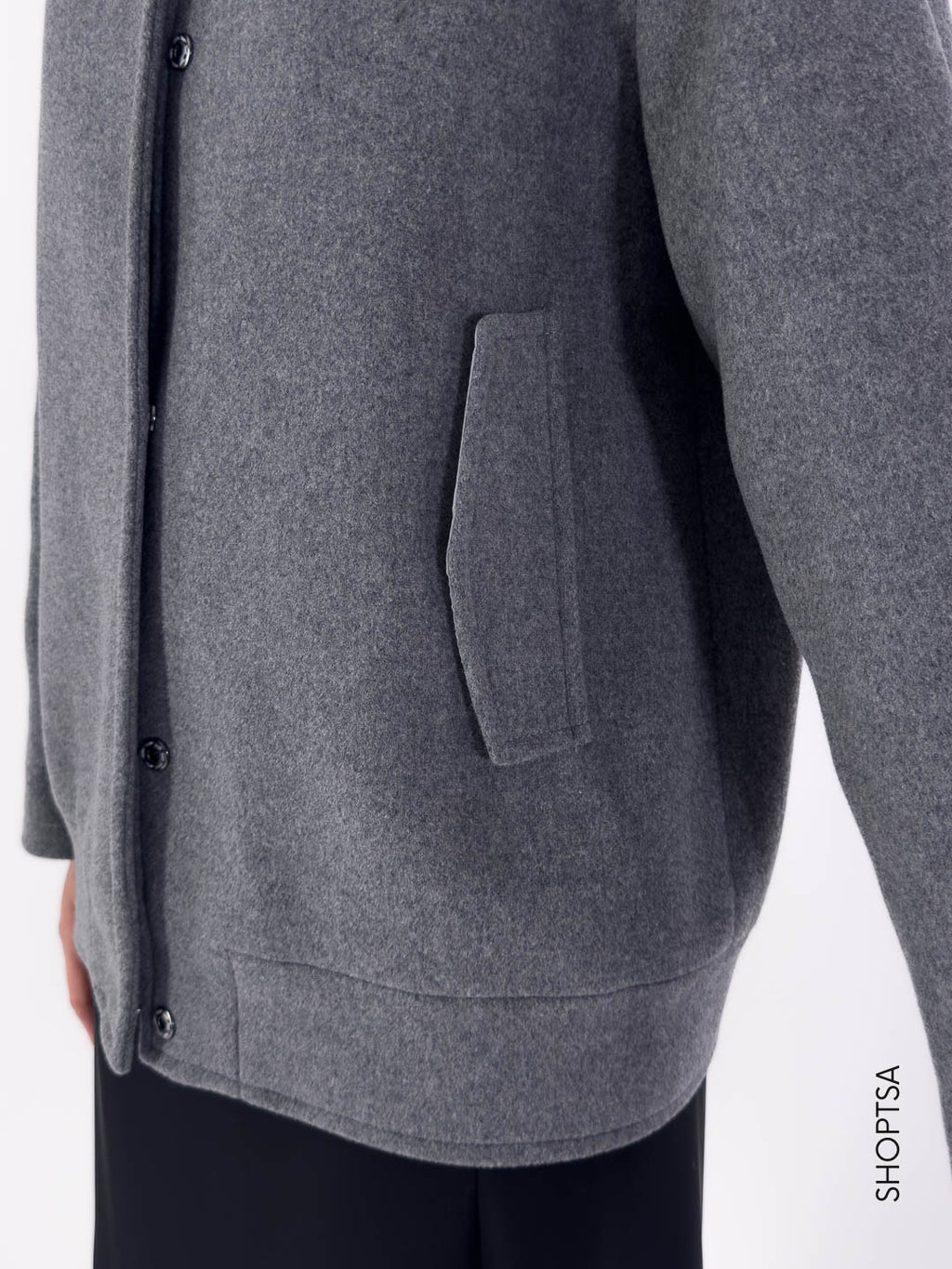 Cappotto bomber lana NOTATION