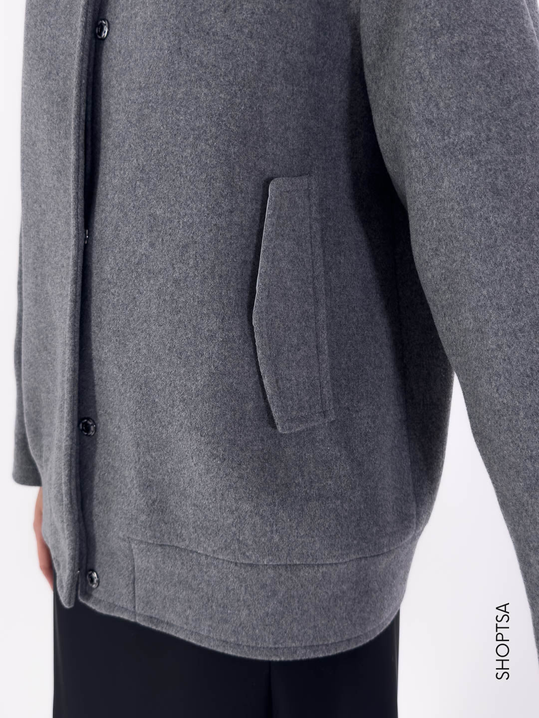 Cappotto bomber lana NOTATION