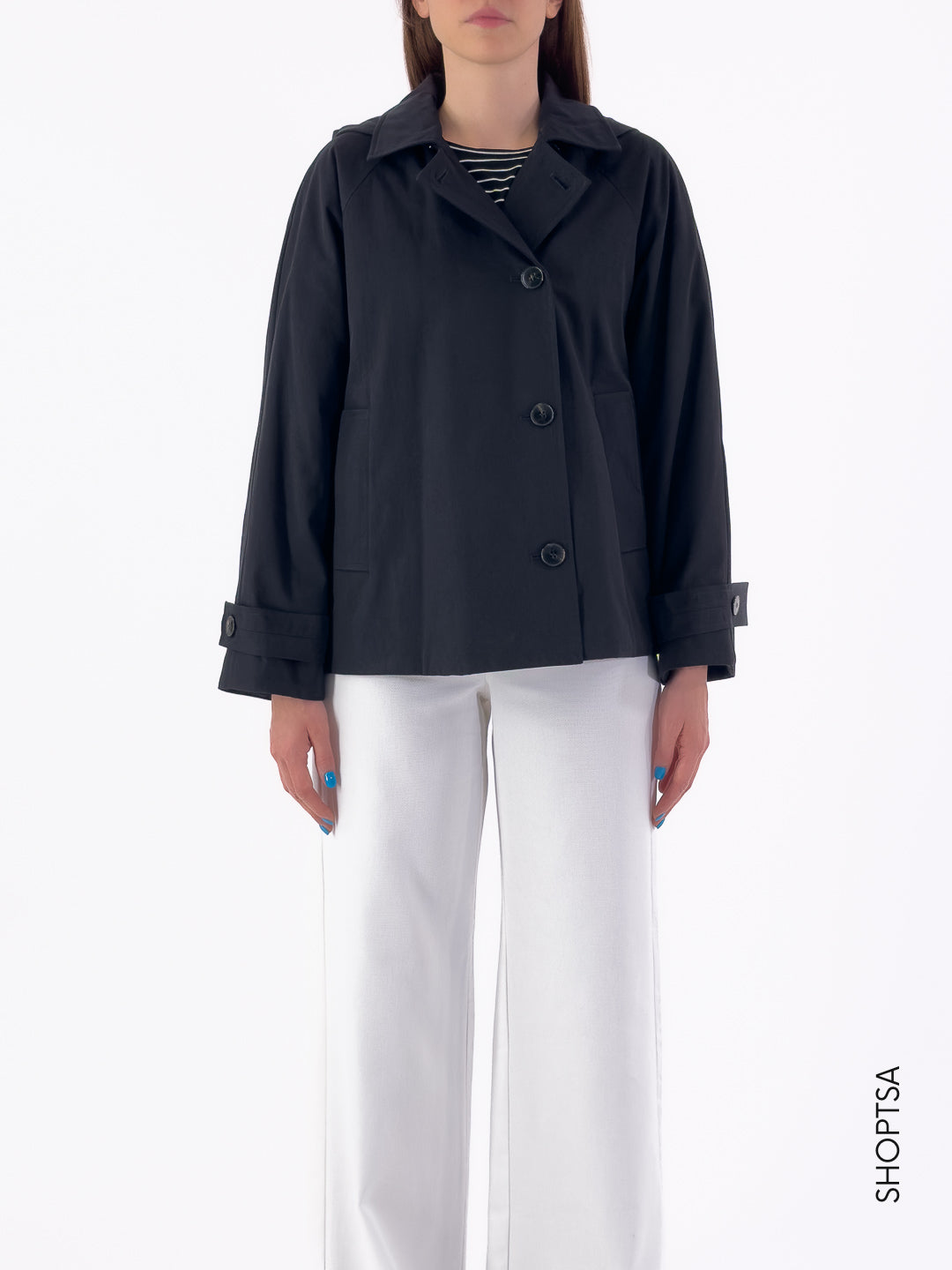 Trench imbottito corto antigoccia BENACO