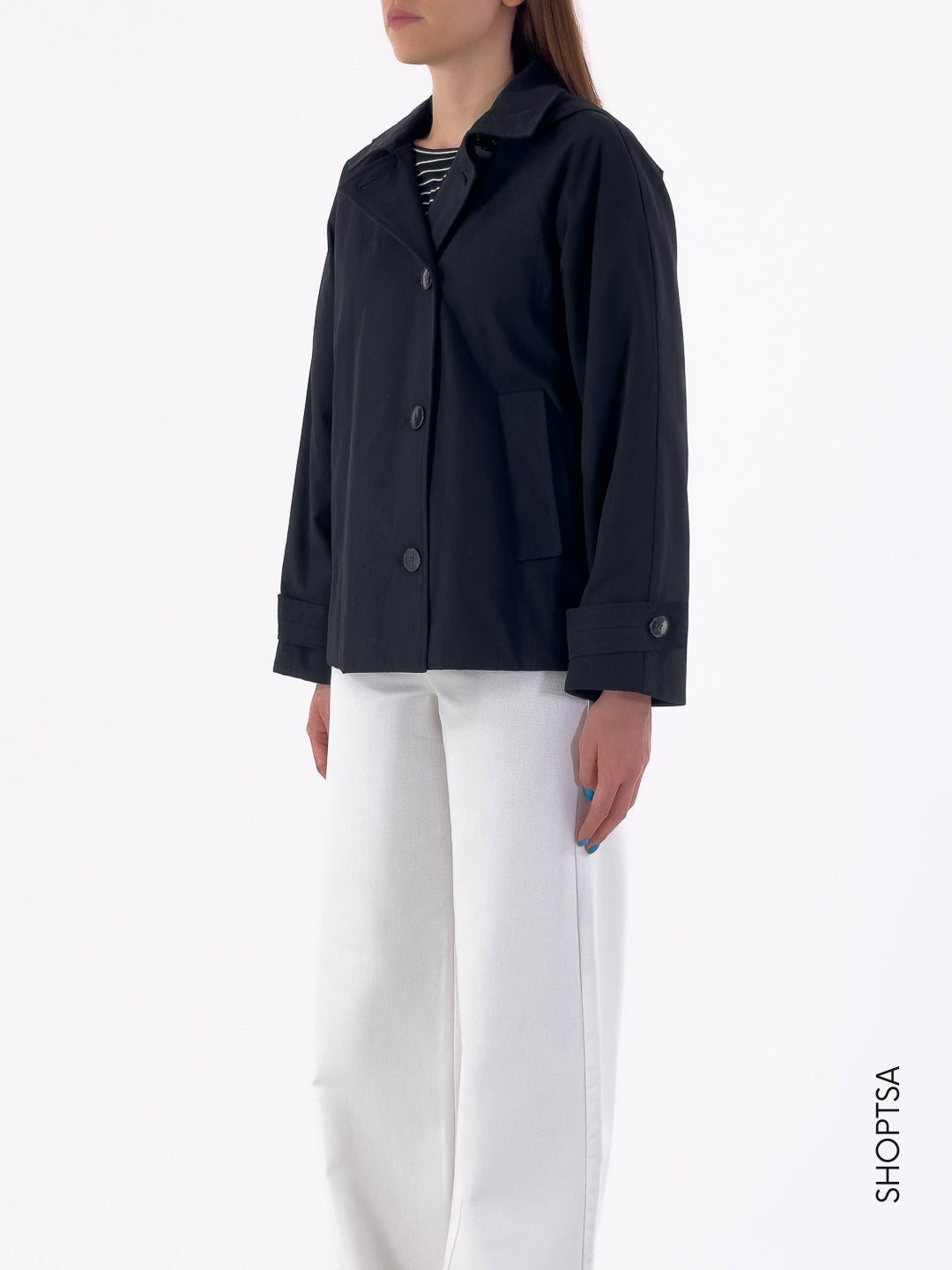 Trench imbottito corto antigoccia BENACO