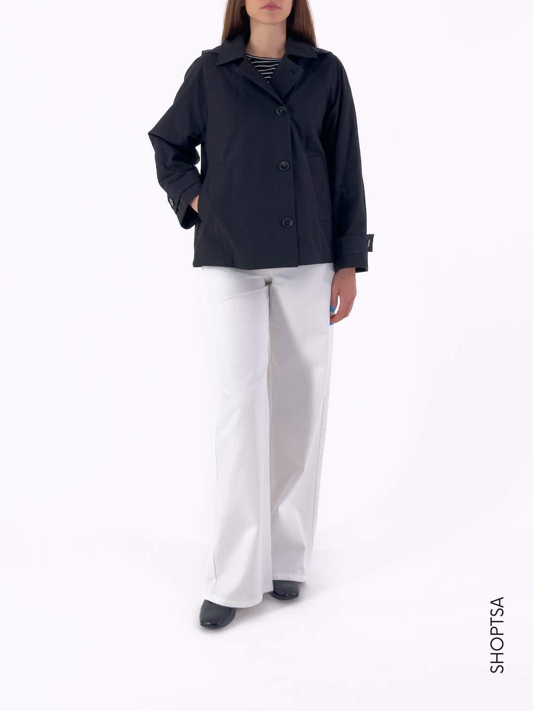 Trench imbottito corto antigoccia BENACO