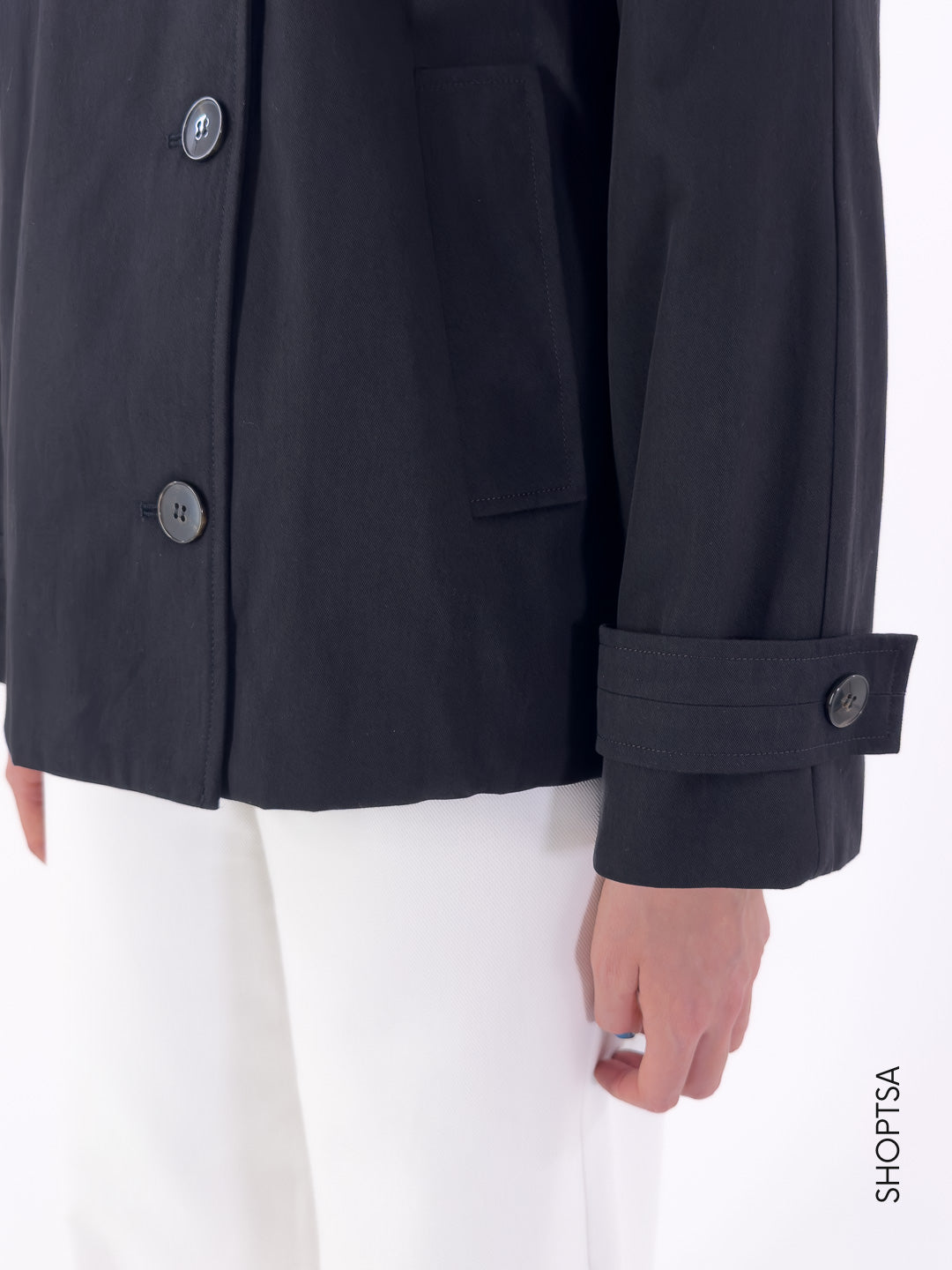 Trench imbottito corto antigoccia BENACO