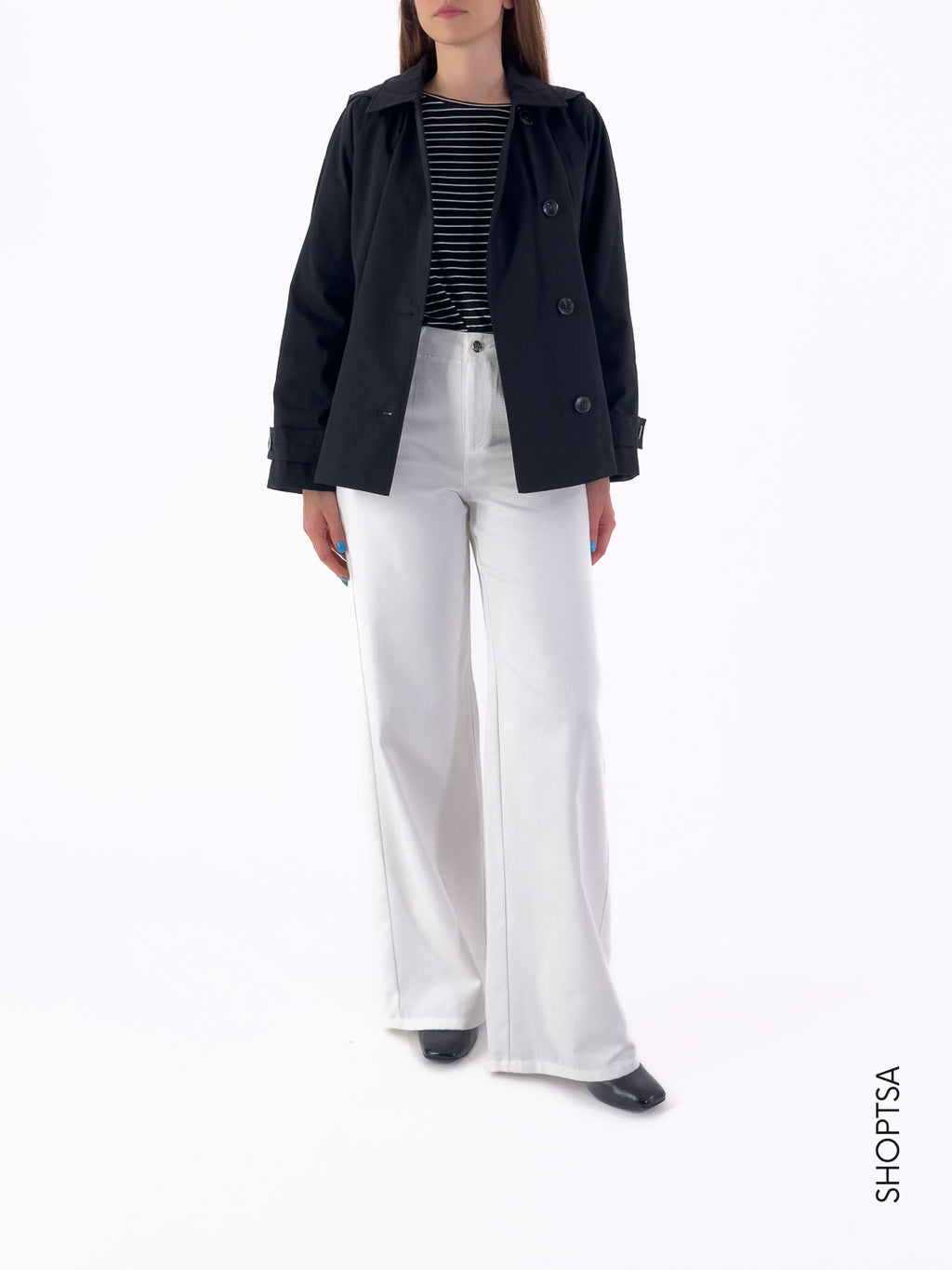 Trench imbottito corto antigoccia BENACO