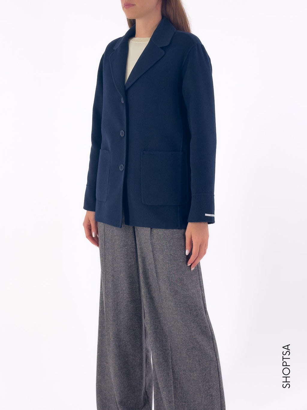 Giacca cappottino dritta PALOS