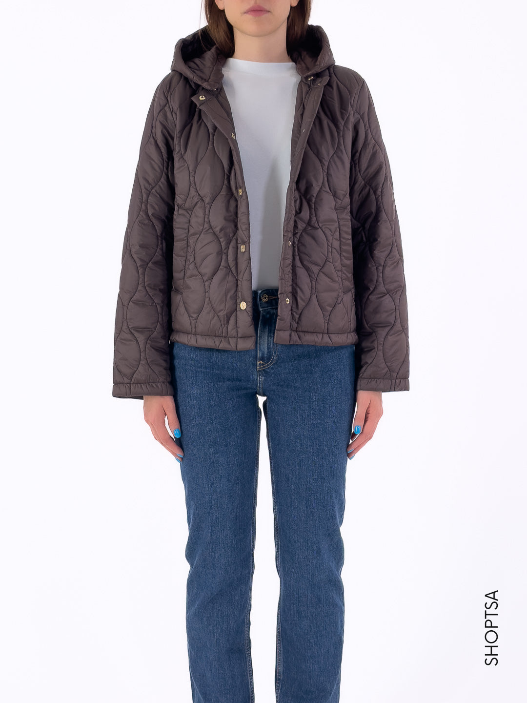 Giubbino cioccolato svasato ATHOS