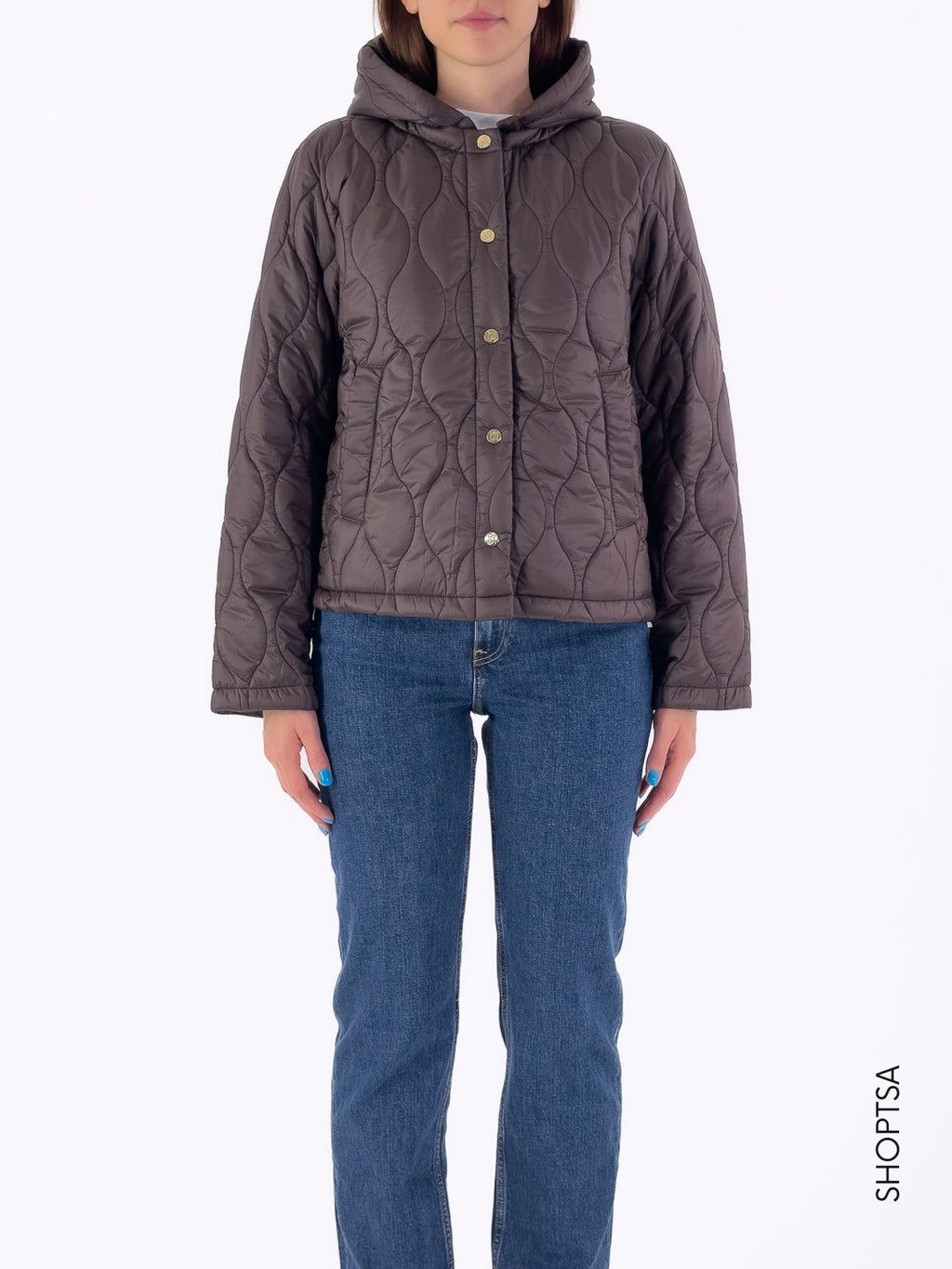 Giubbino cioccolato svasato ATHOS