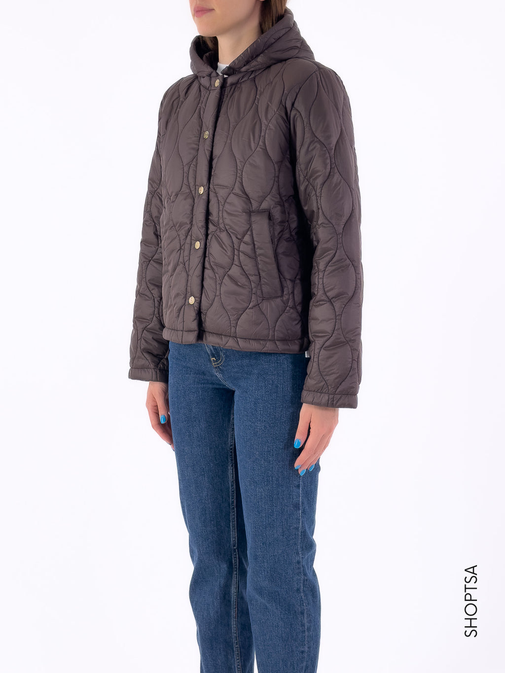 Giubbino cioccolato svasato ATHOS