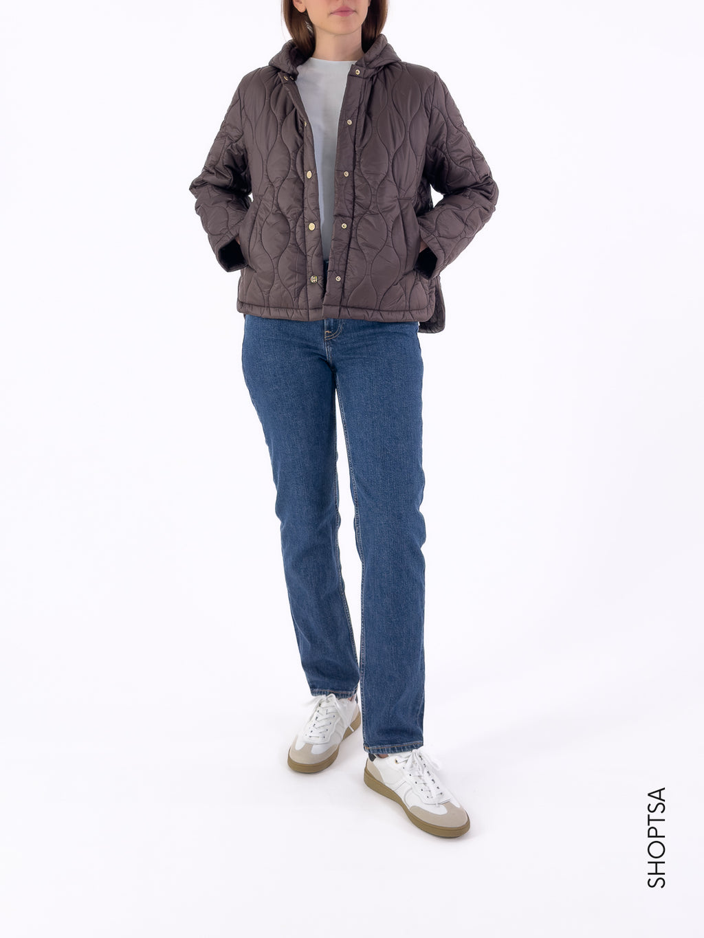 Giubbino cioccolato svasato ATHOS