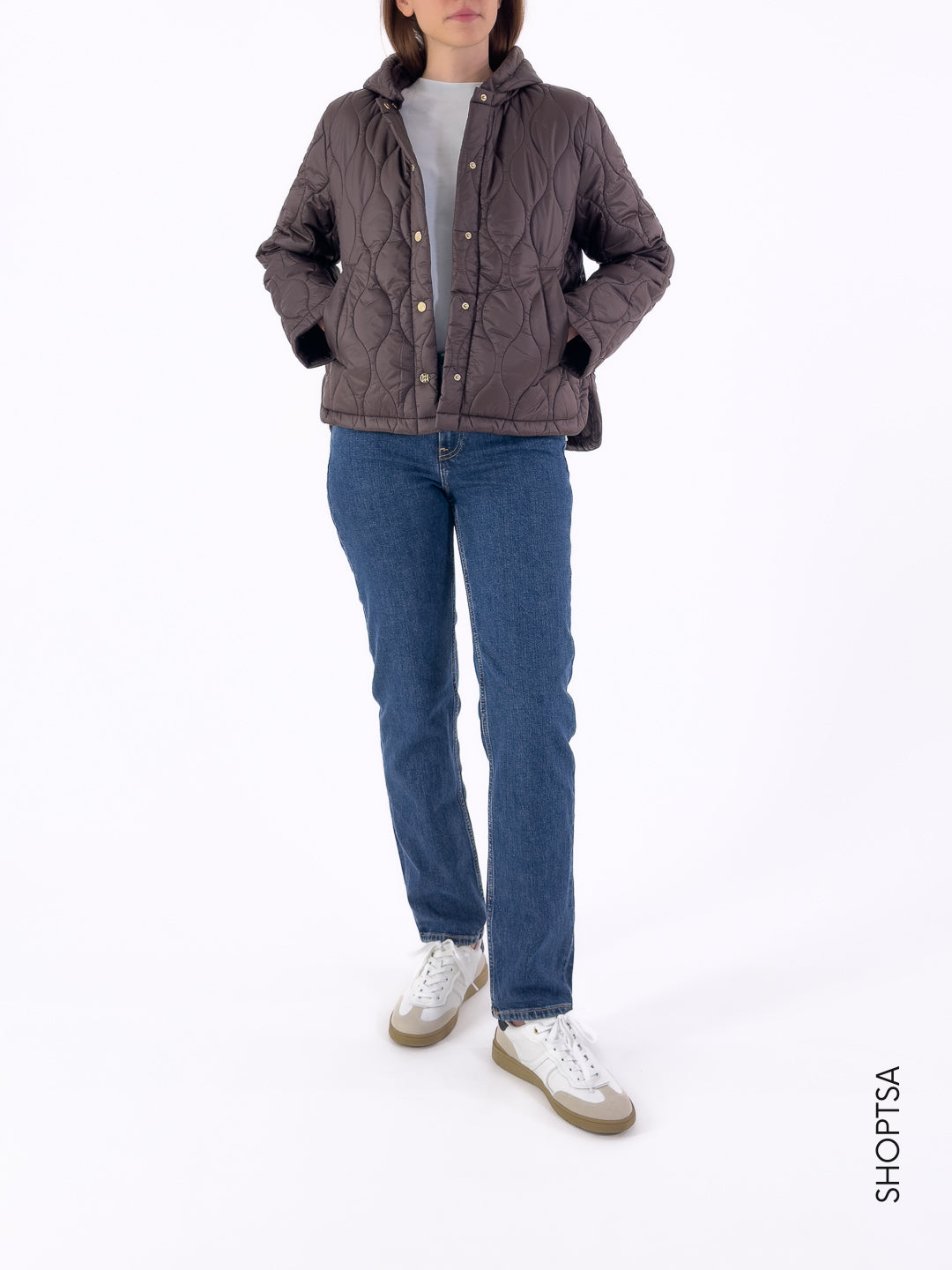 Giubbino cioccolato svasato ATHOS