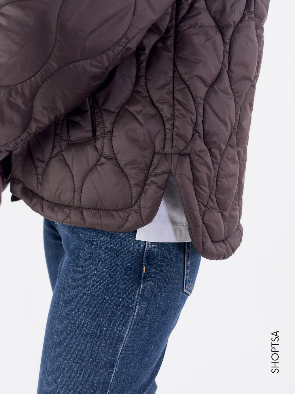 Giubbino cioccolato svasato ATHOS