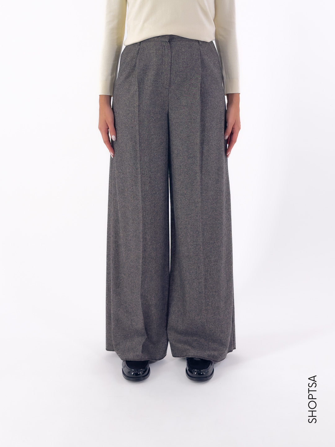 Pantalone flanella lana ODILIA