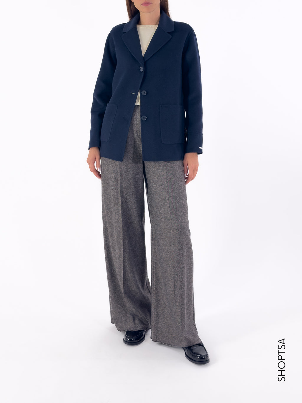 Pantalone flanella lana ODILIA