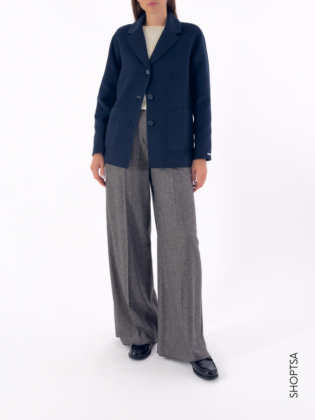 Pantalone flanella lana ODILIA