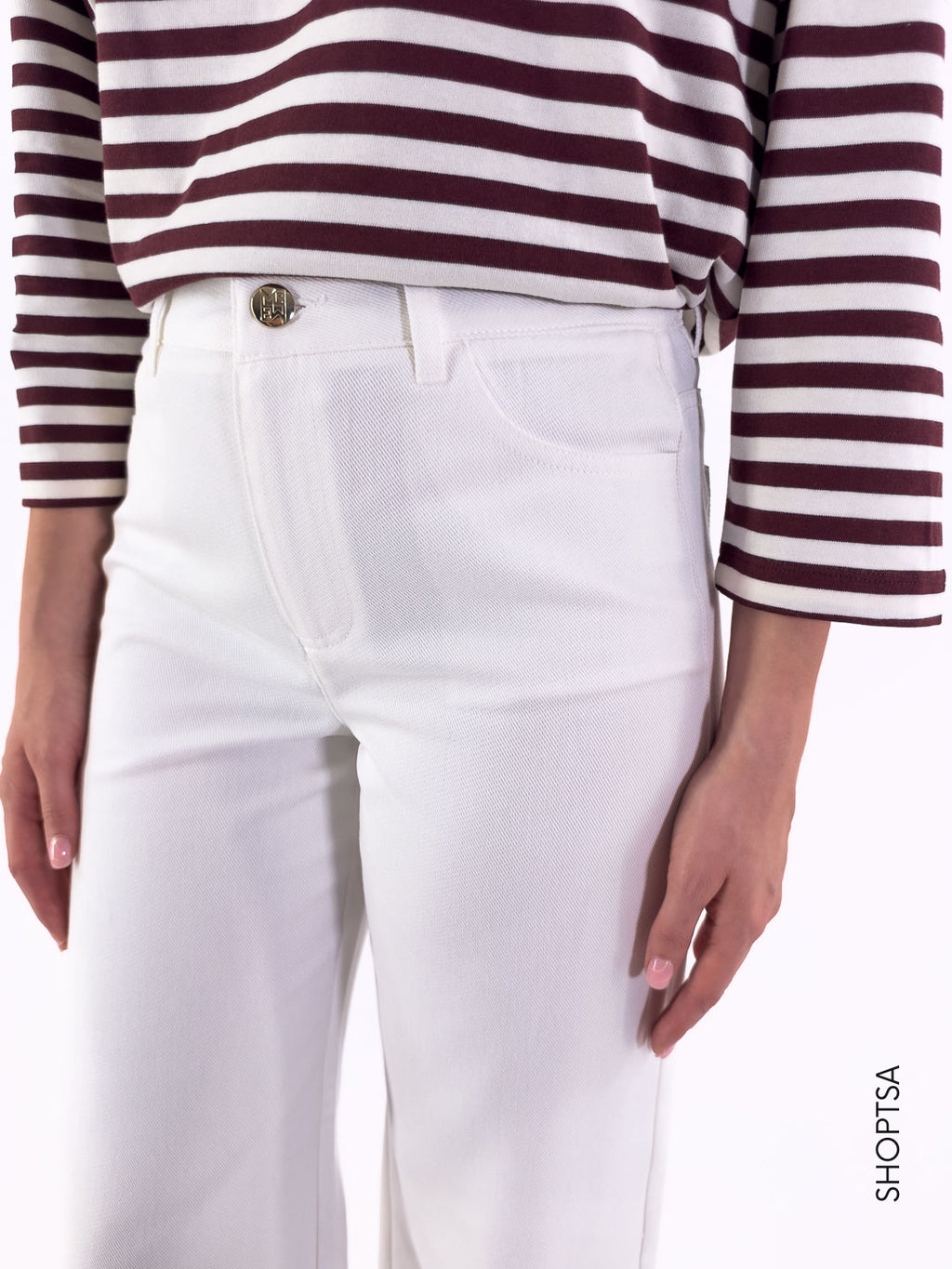 Pantalone bull di cotone TEBE