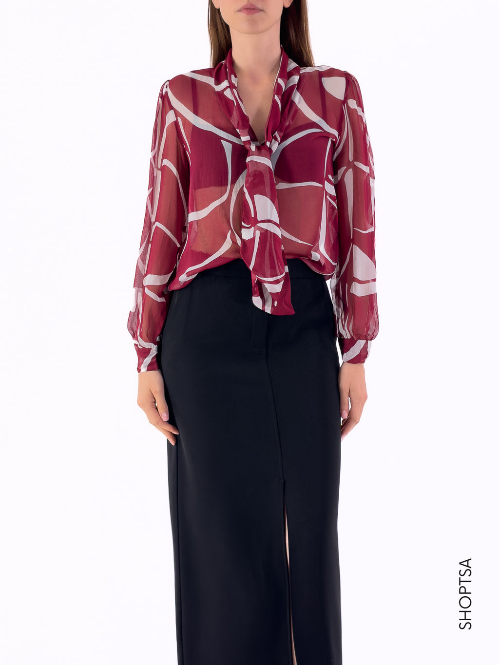 Camicia in creponne SEGOVIA