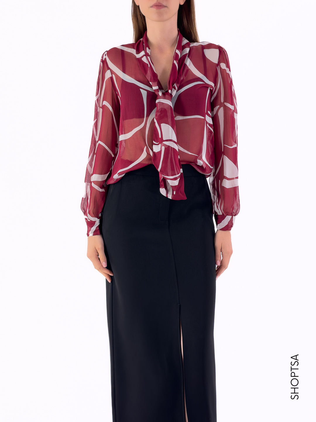 Camicia in creponne SEGOVIA