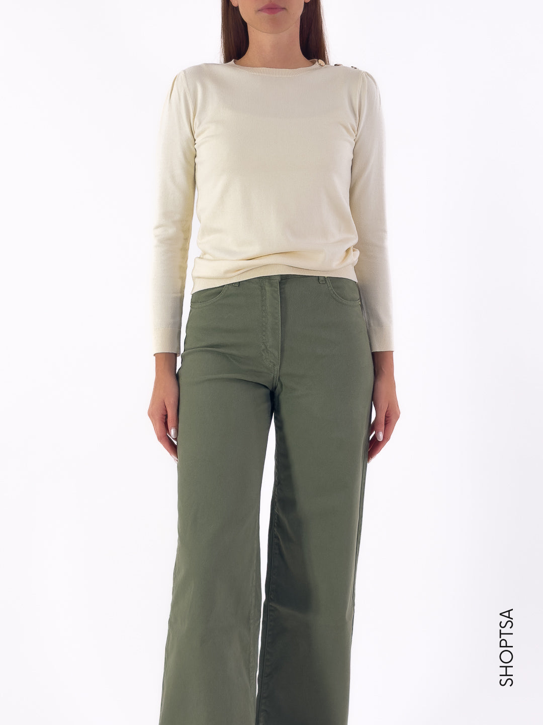 Maglioncino in viscosa righe