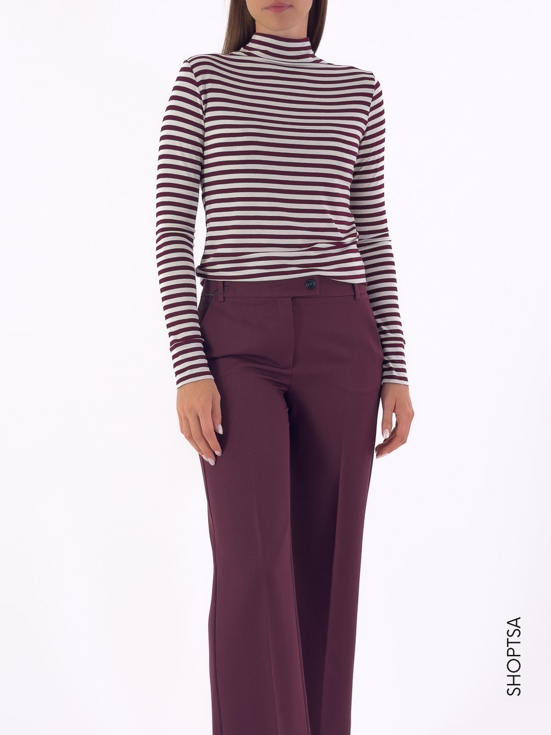 T-shirt lupetto in jersey