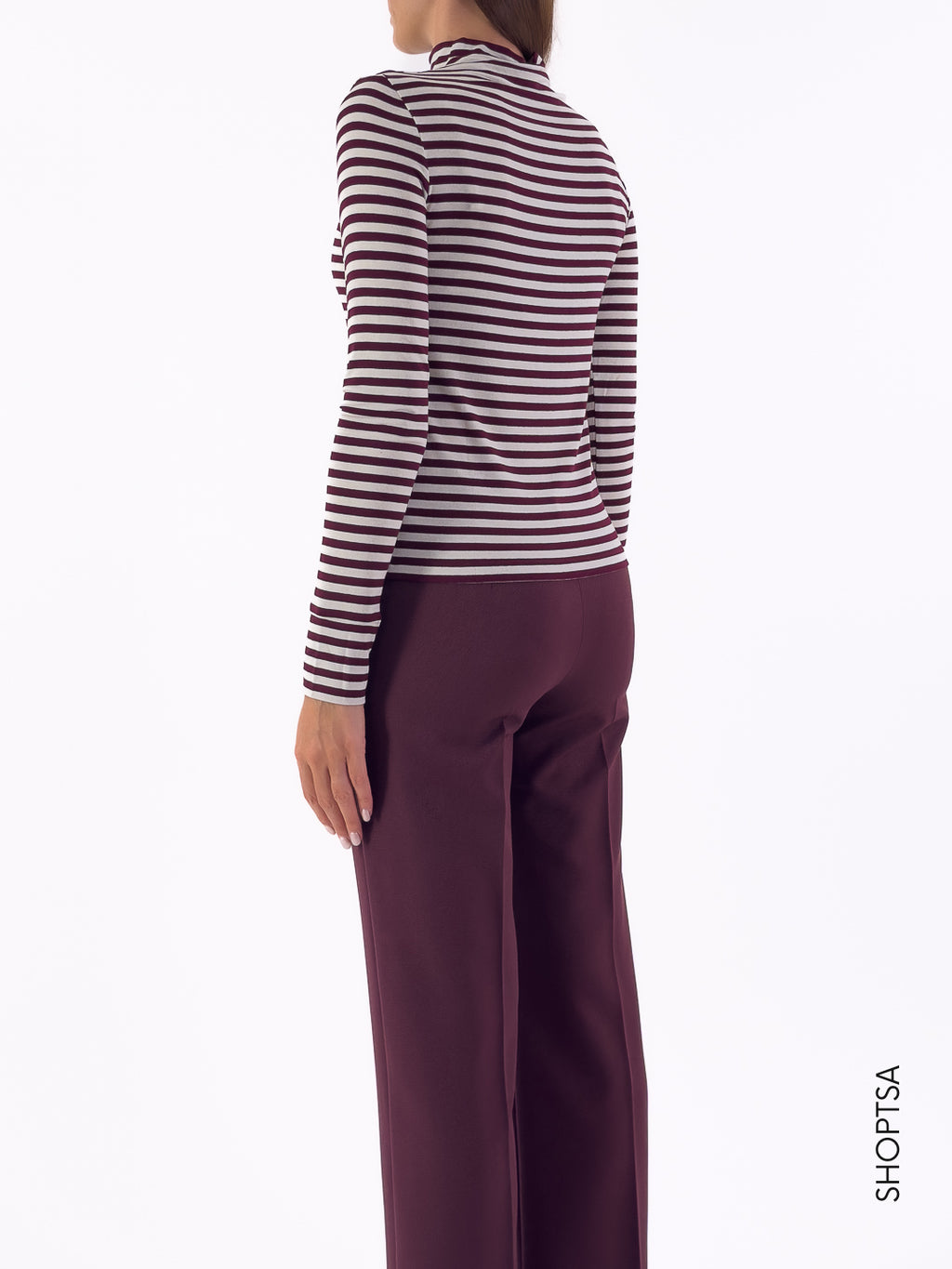 T-shirt lupetto in jersey