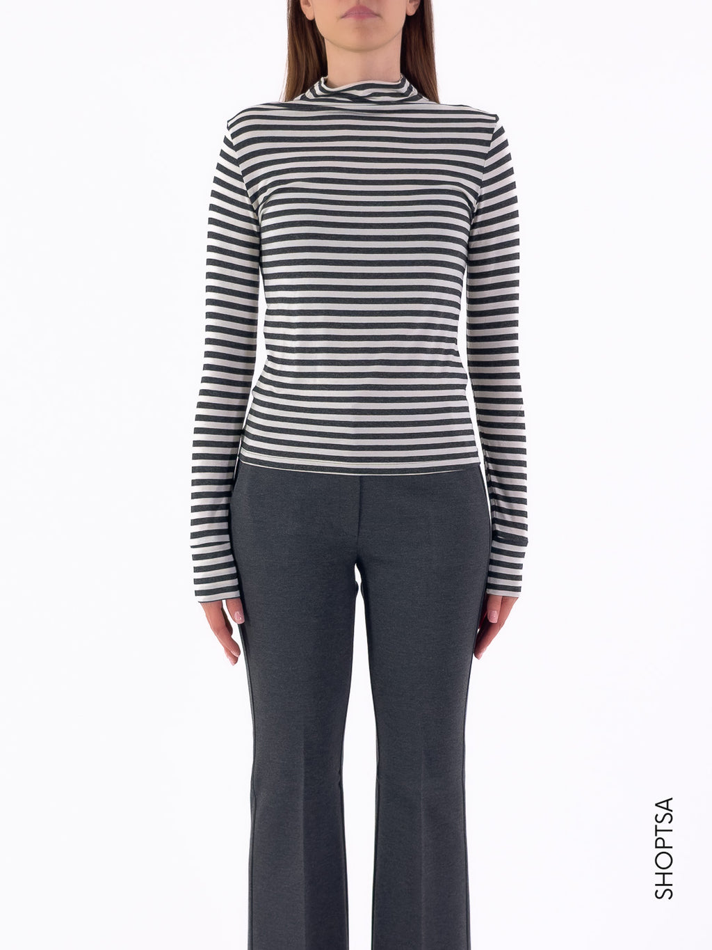 T-shirt lupetto in jersey