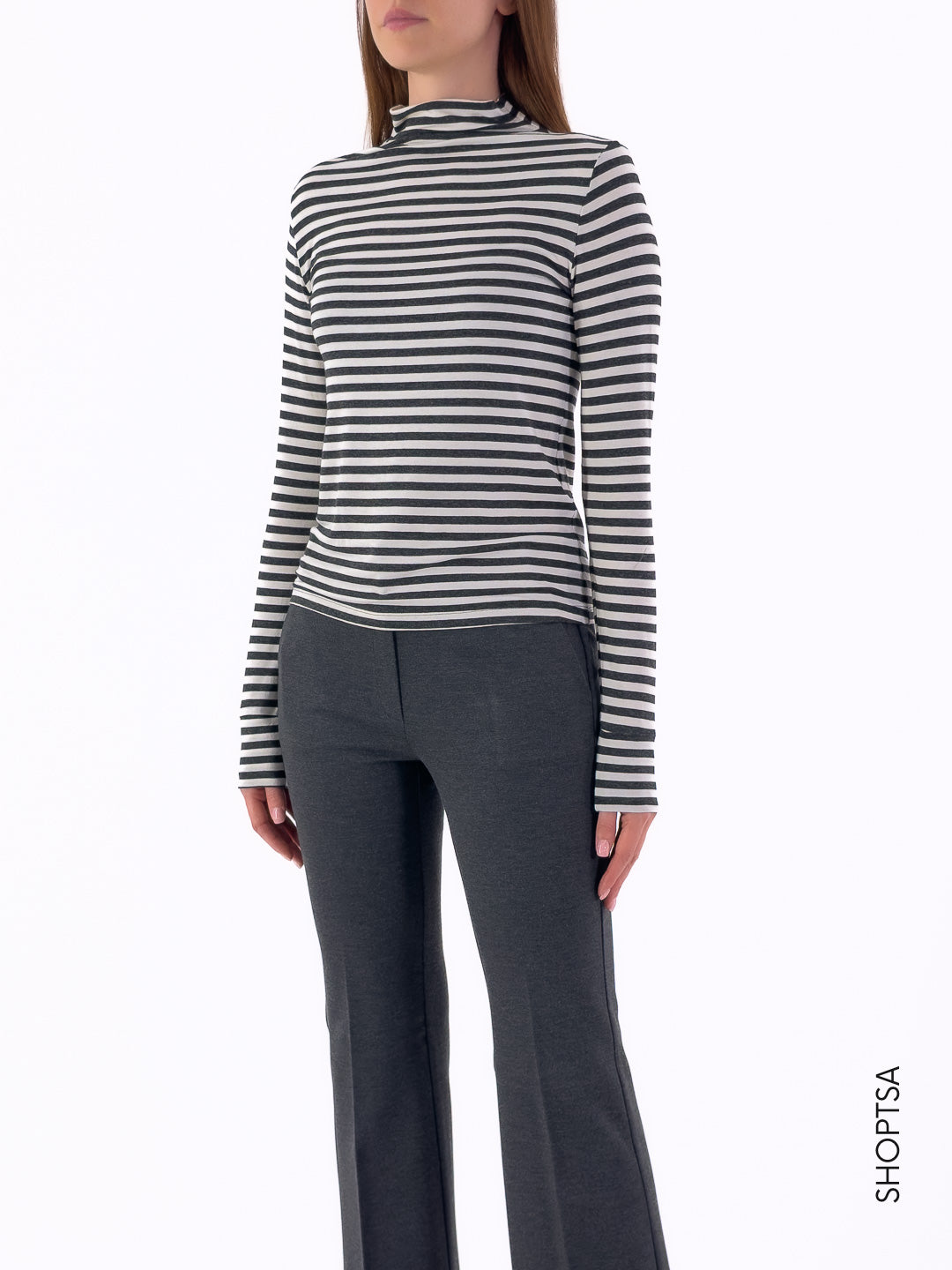 T-shirt lupetto in jersey