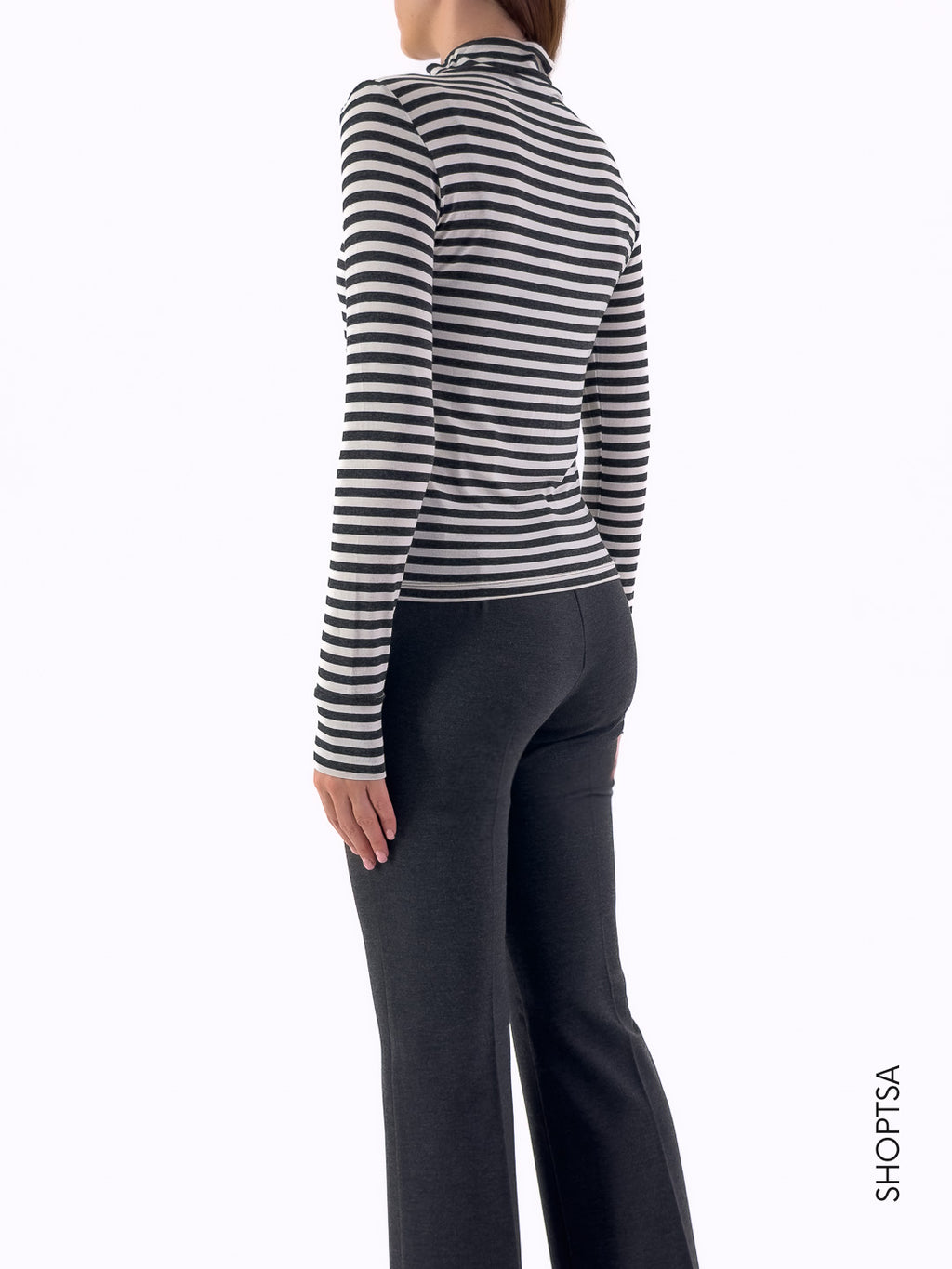 T-shirt lupetto in jersey