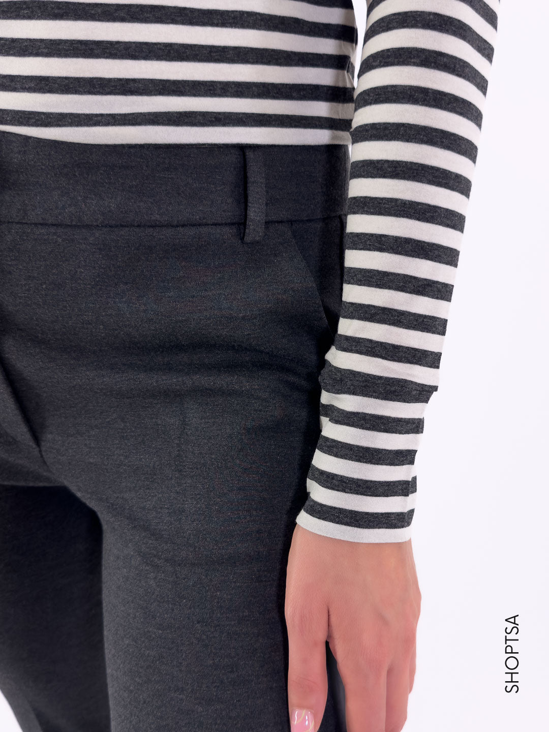 T-shirt lupetto in jersey