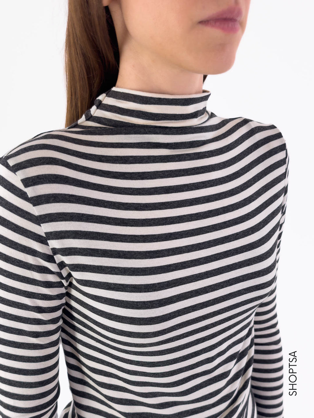 T-shirt lupetto in jersey