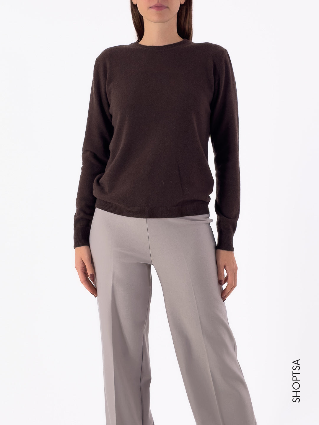 Maglia basic lana cashmere 10070