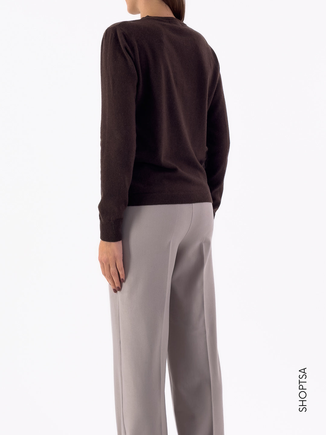 Maglia basic lana cashmere 10070