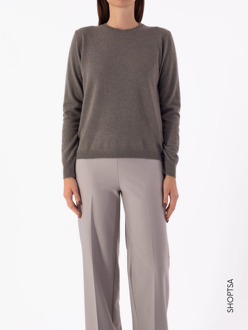 Maglia basic lana cashmere 10070