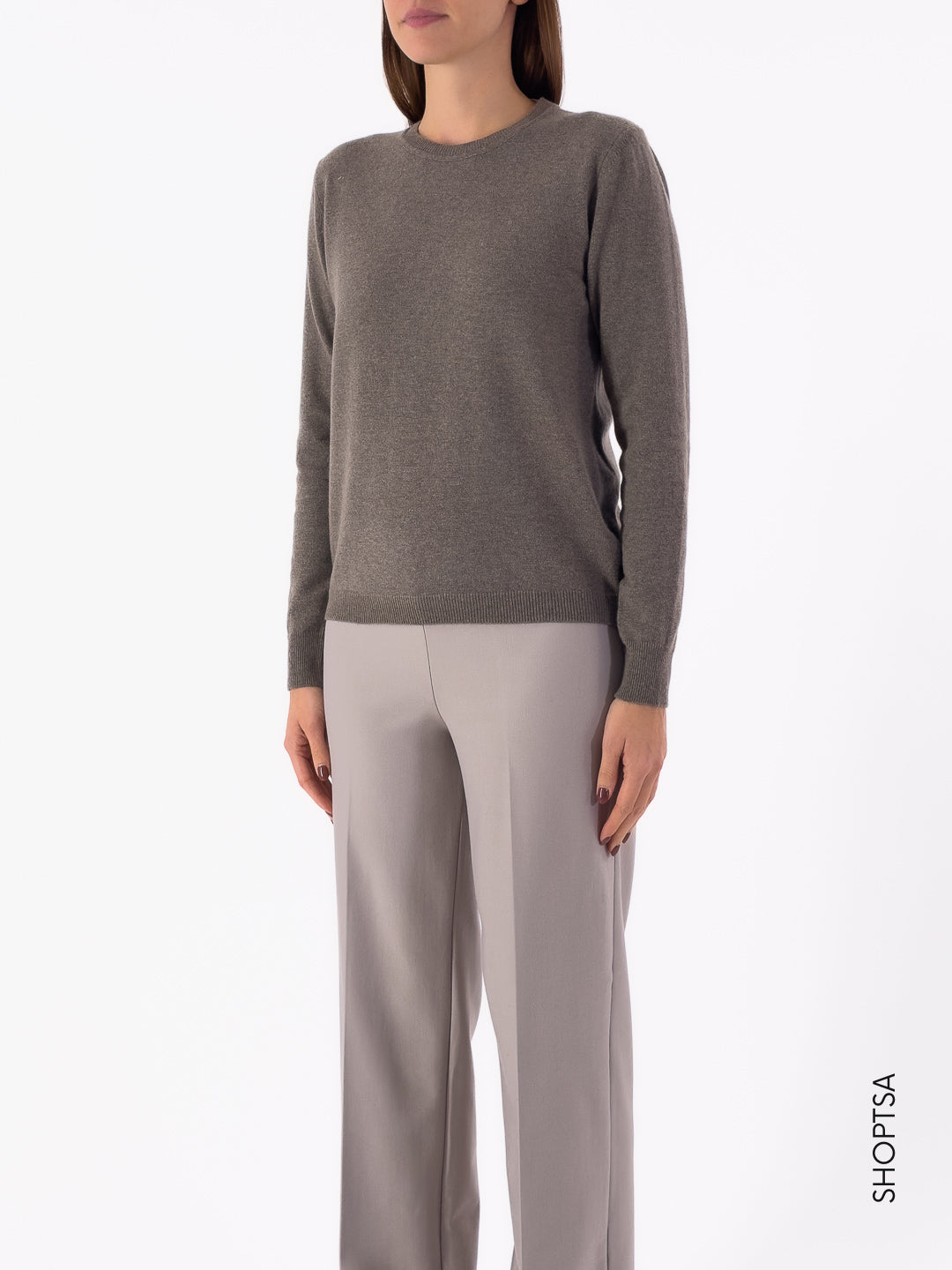 Maglia basic lana cashmere 10070