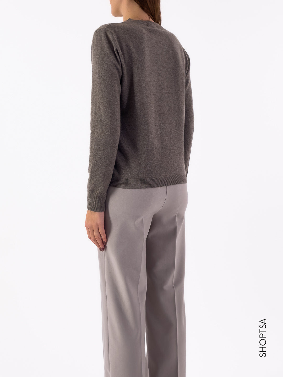 Maglia basic lana cashmere 10070