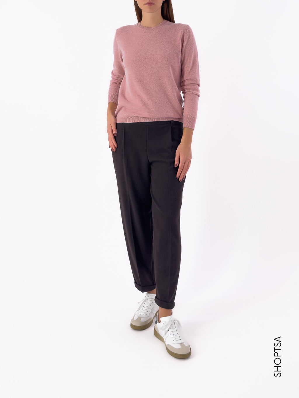 Maglia basic lana cashmere 10070