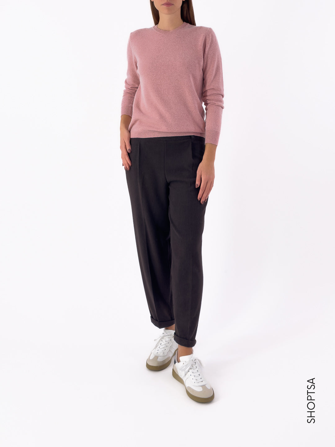 Maglia basic lana cashmere 10070