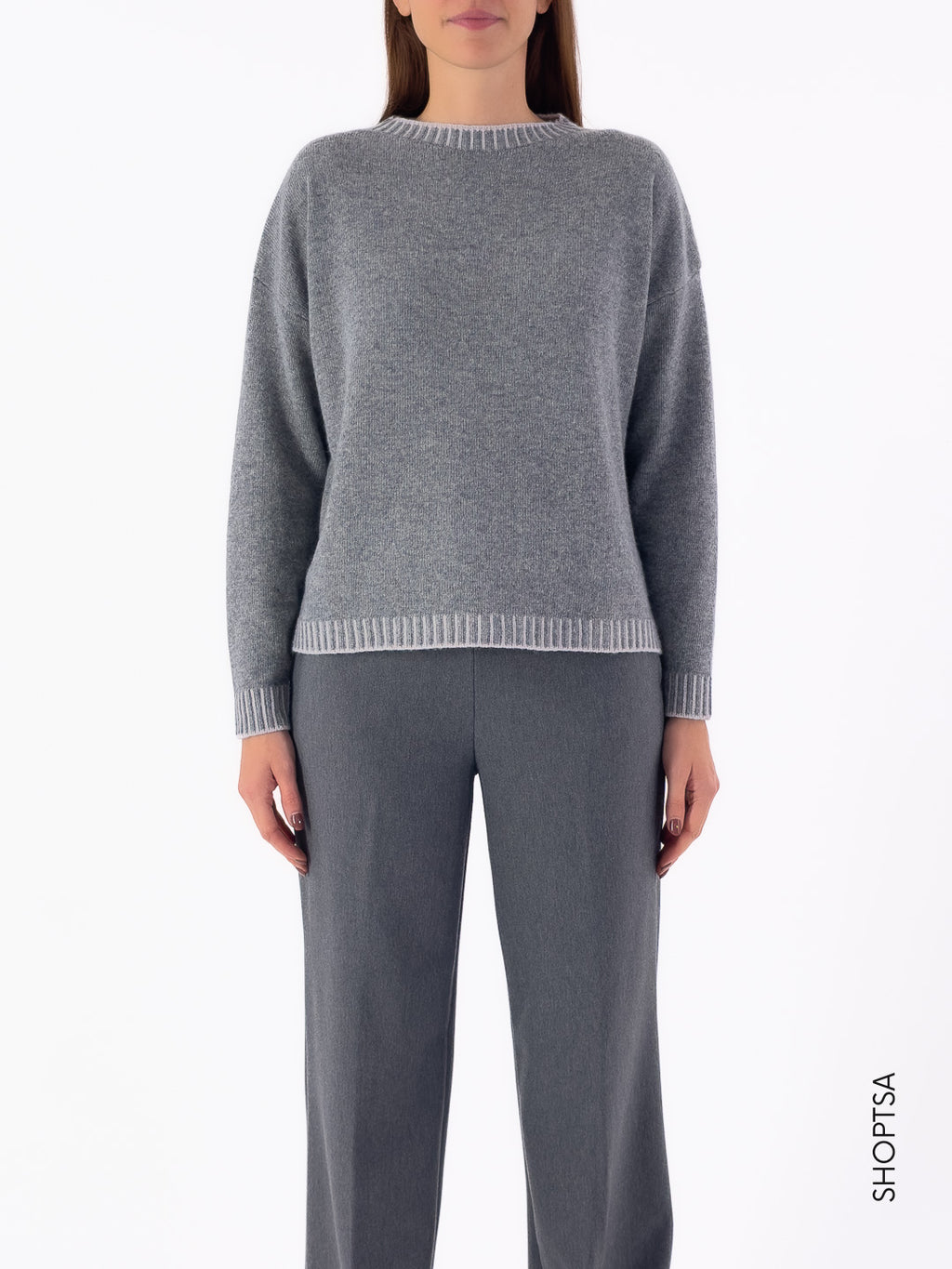 Maglia cashmere e lana dettagli 40311